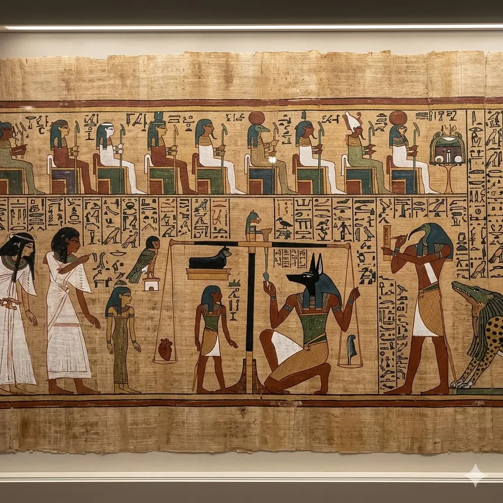 Starověký egyptský papyrus